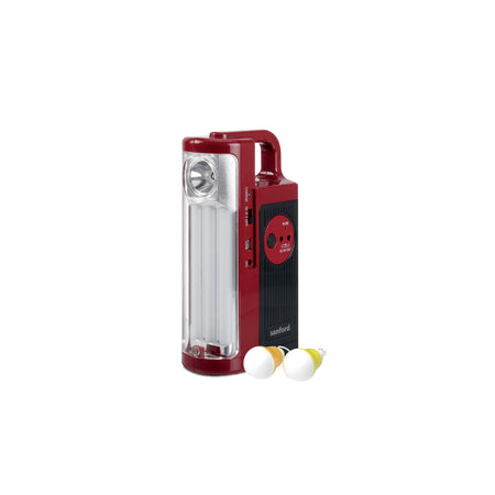 rechargeable led emergency lantern with 2 pcs led bulb sanford 1