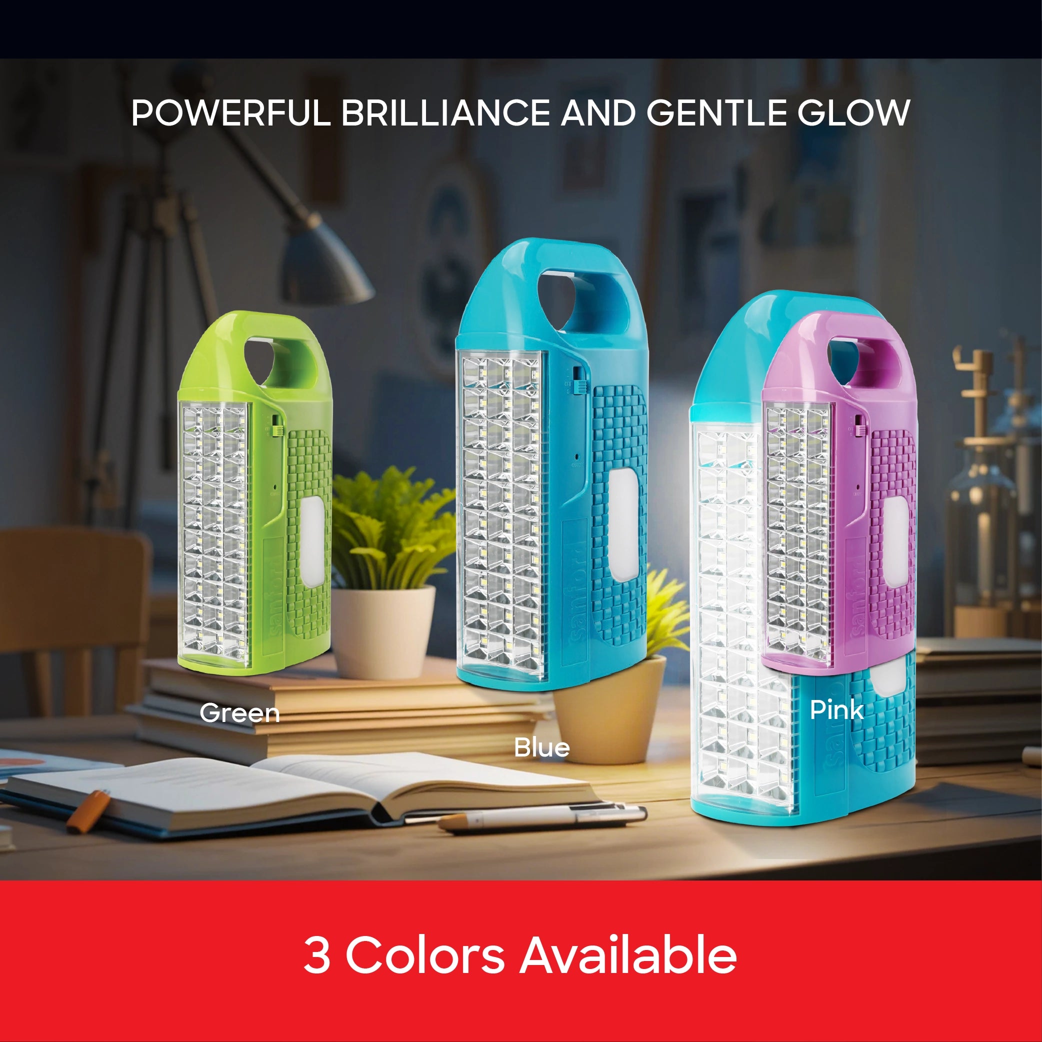 Shop Sanford 5W LED Lantern with Side Light and 40 Hour Runtime