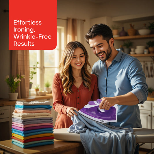 Sanford 2200 Watts Power Ceramic Coated Steam Iron with Self-Cleaning | SF48SI - SANFORD MIDDLE EAST DWC L.L.C