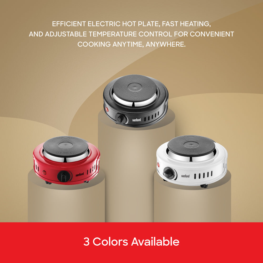Sanford Single Hot Plate 500W with Adjustable Temperature Control | SF5016HPT - buysanford
