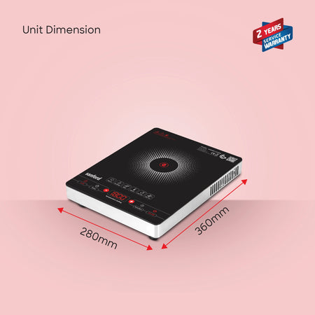 infrared cooker 2200W touch control 6 preset cooking modes sanford 6