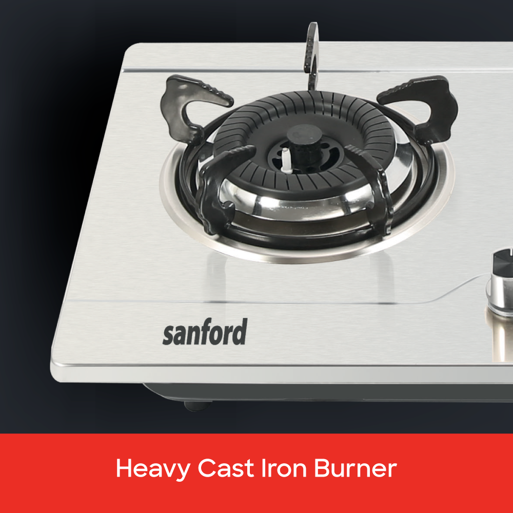 Sanford 2 Burner Glass Top Gas Hob | SF5402GC - buysanford