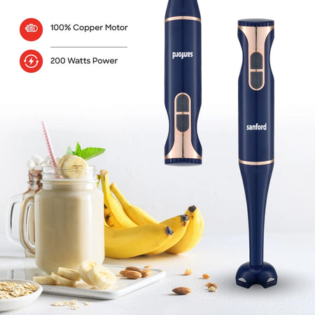 2 speed hand blender full copper motor stainless steel blades sanford 3