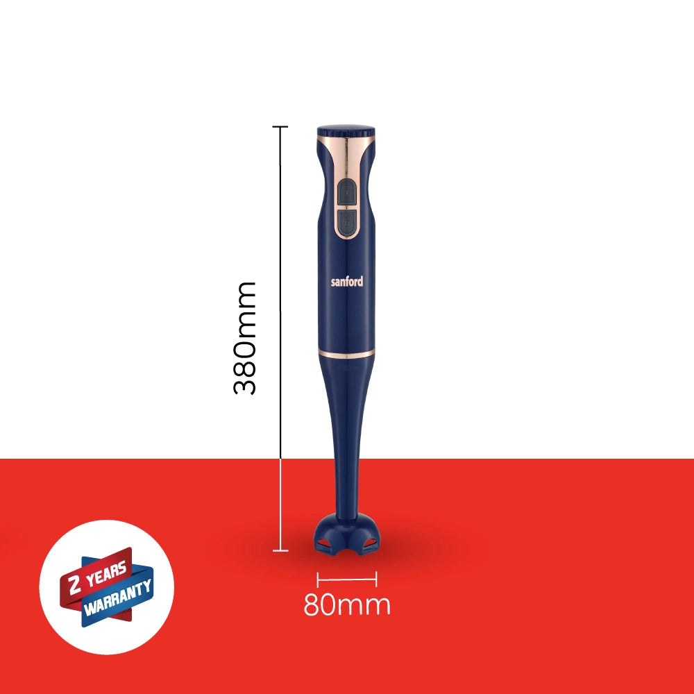 2 speed hand blender full copper motor stainless steel blades sanford 7