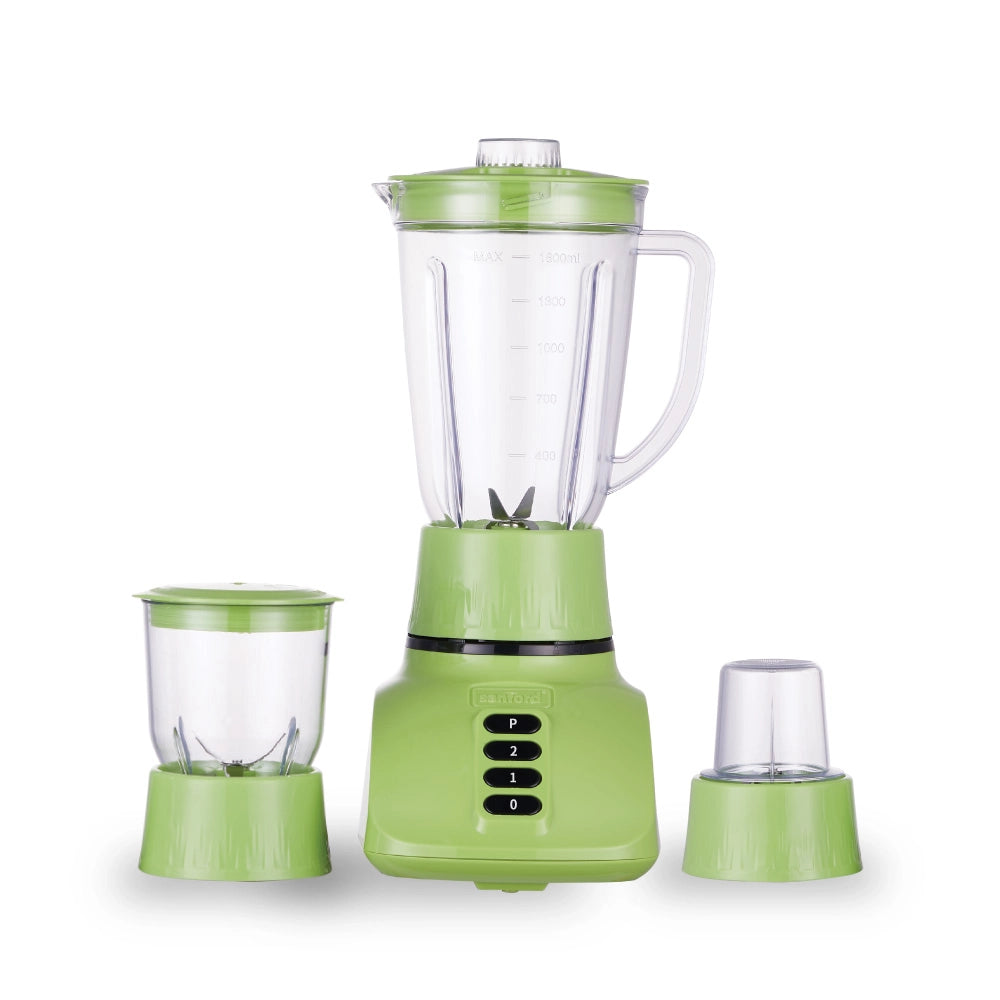 3 in 1 blender mincer mill 1600ml jar stainless steel blades sanford 1