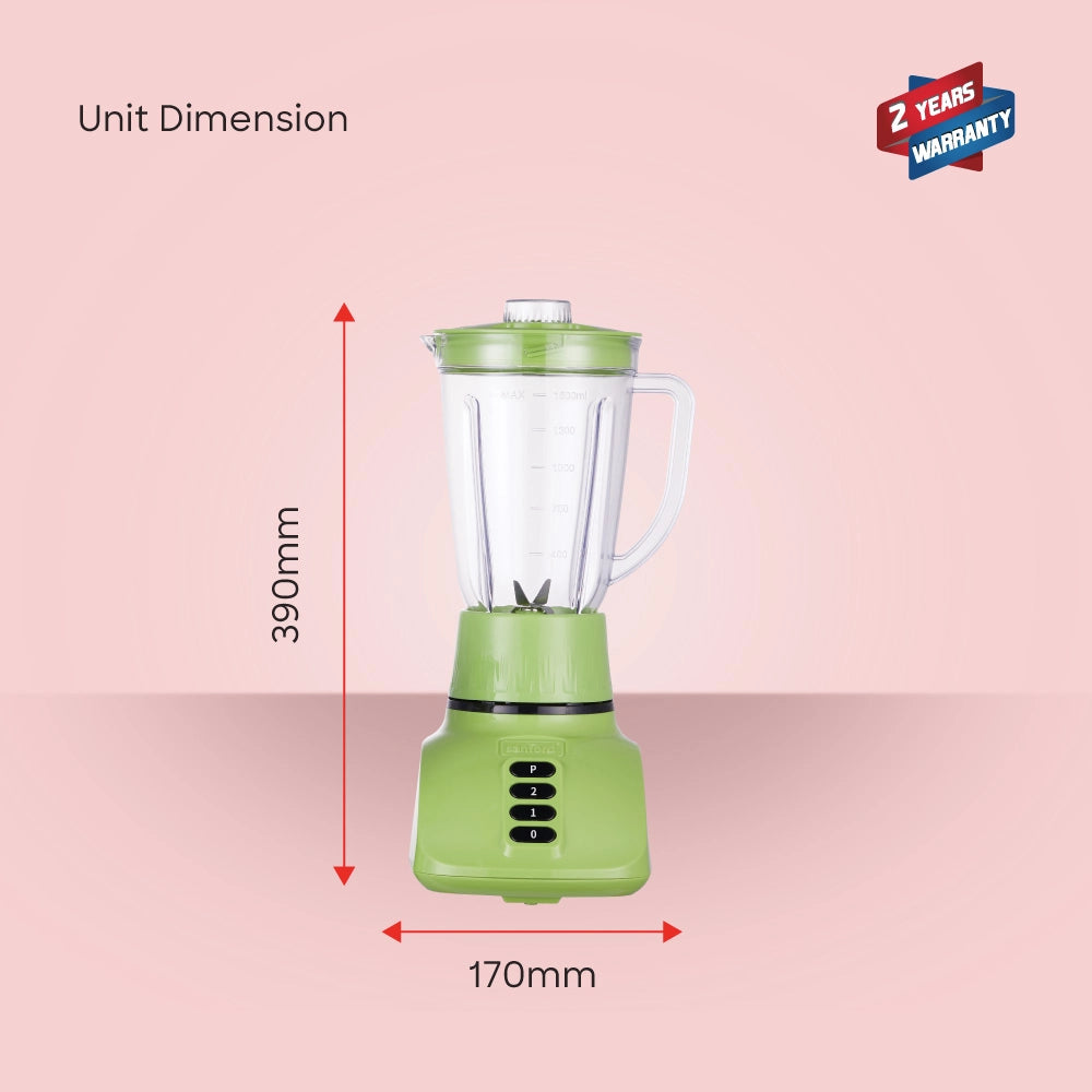 3 in 1 blender mincer mill 1600ml jar stainless steel blades sanford 7