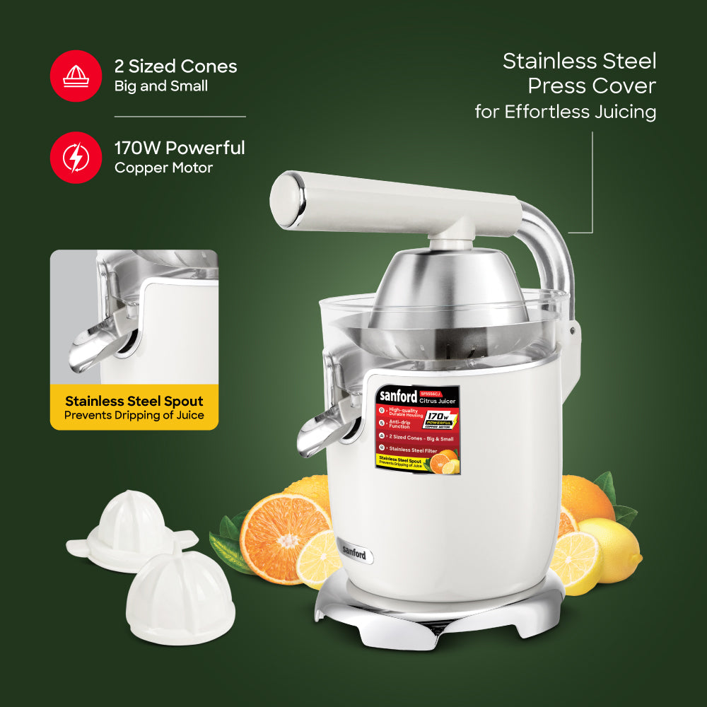 Sanford Automatic Citrus Juicer | SF5556CJ - buysanford