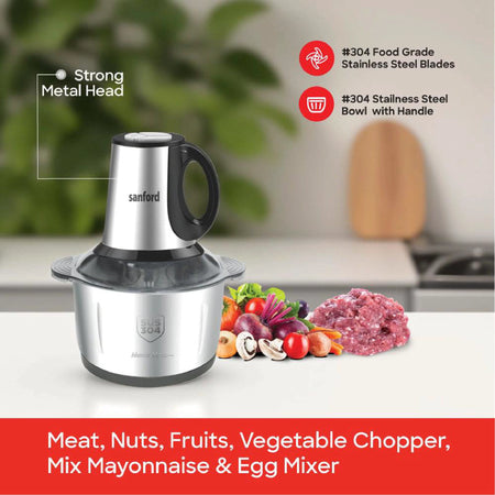 multifunction heavy duty food chopper 4L sanford 6