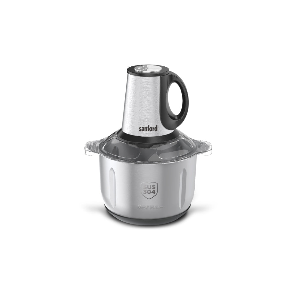 Sanford Food Chopper 4.0 Stainless Steel & 3 Litre Glass Bowl |  SF5594FC - buysanford