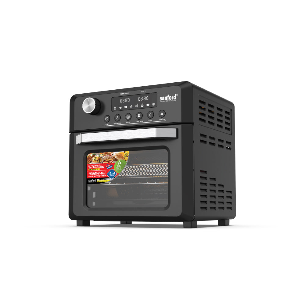 Sanford 1500W 18L Air Fryer Oven with 12-in-1 Cooking Functions | SF5617EO - buysanford