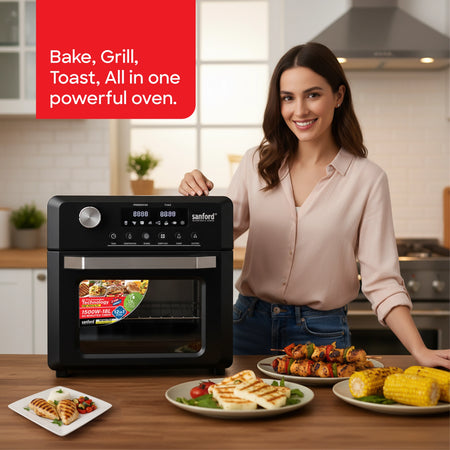 air fryer oven 18L 12 cooking functions 1500W sanford 2