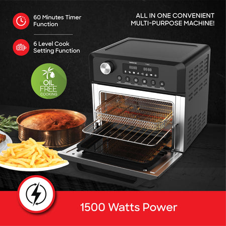 air fryer oven 18L 12 cooking functions 1500W sanford 4