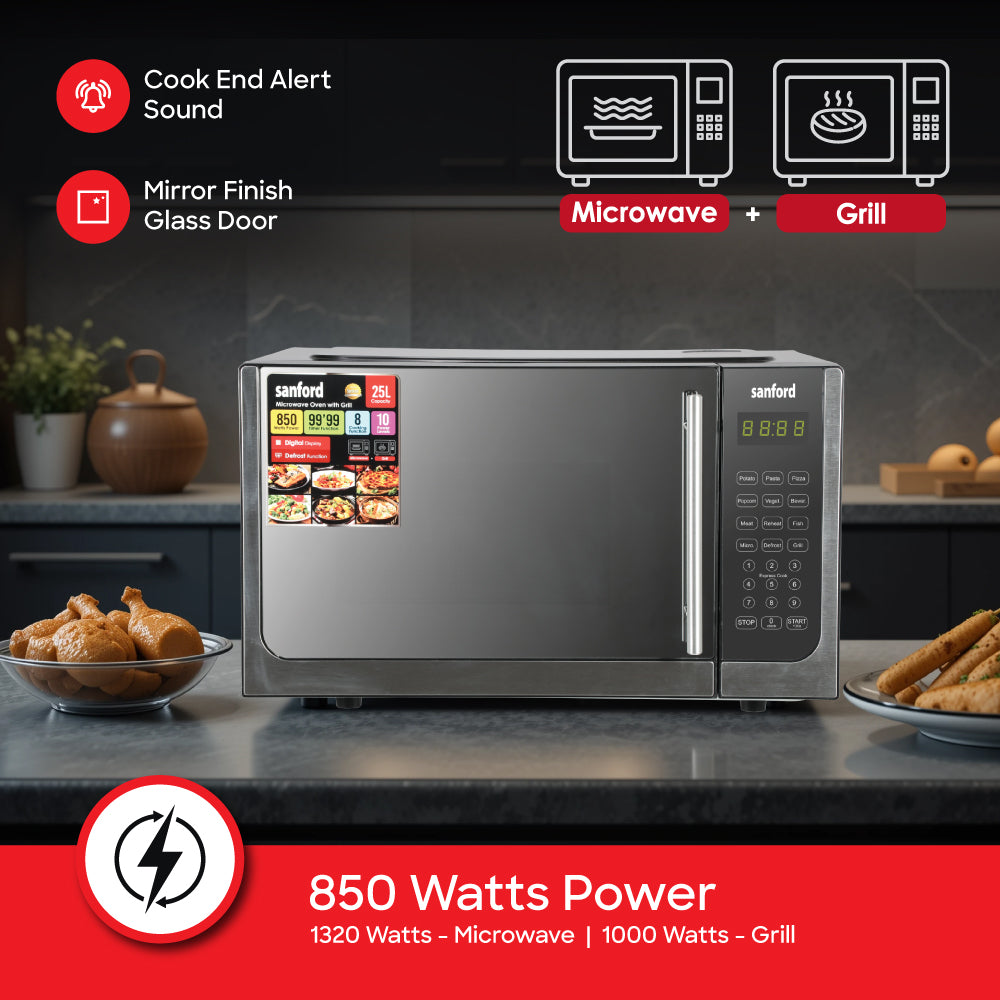 Sanford 25L Digital Microwave Oven | SF5632MO - buysanford