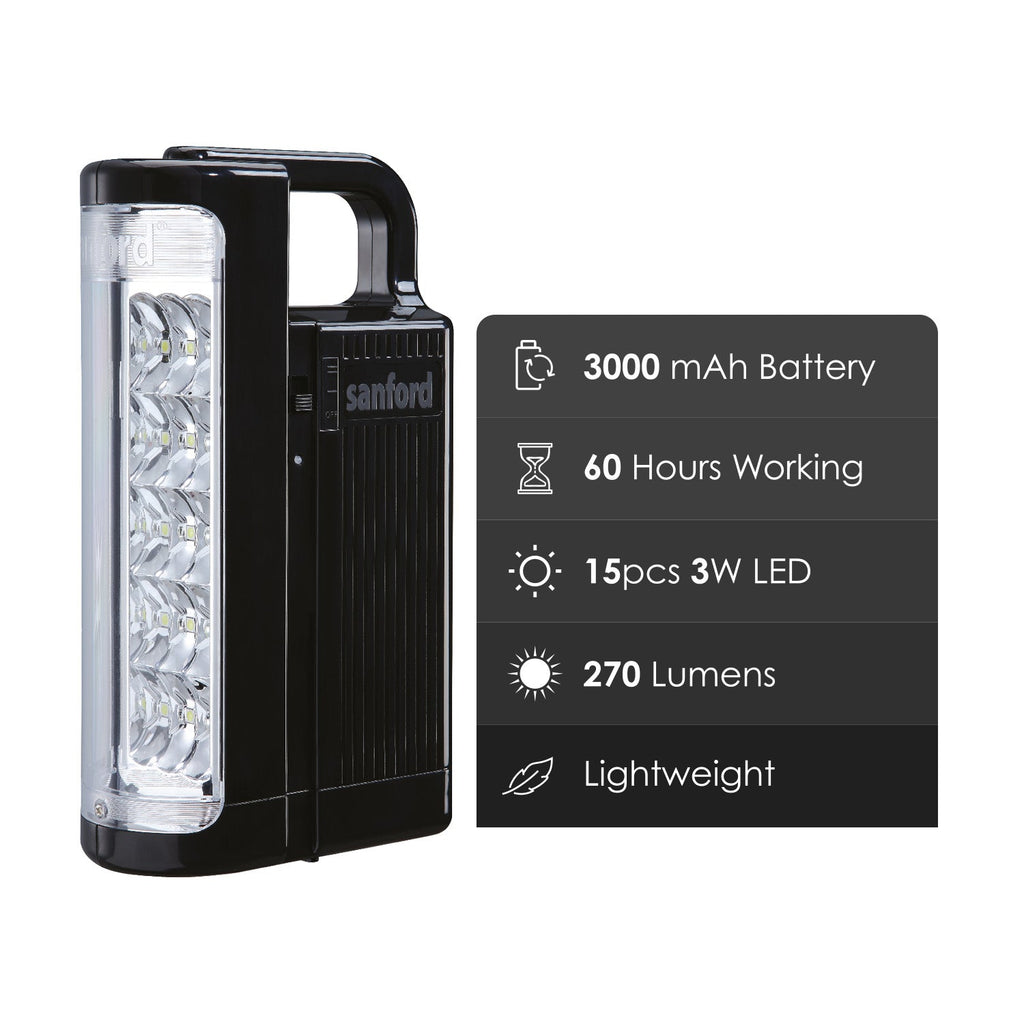 SF5830SEC - Searchlight + Emergency Lantern - My Store