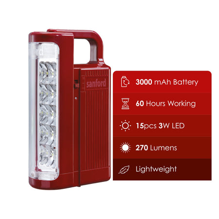 SF5830SEC - Searchlight + Emergency Lantern - My Store