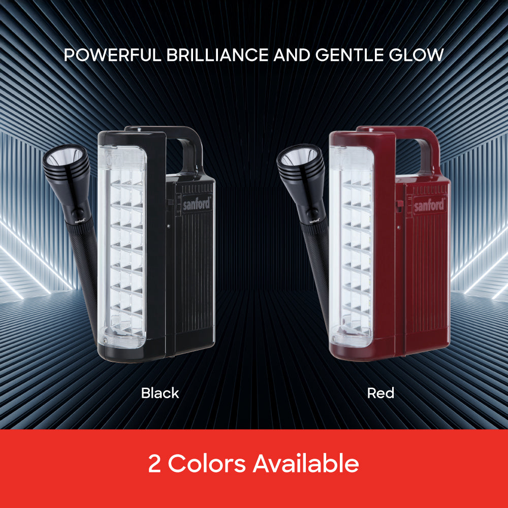 Sanford Rechargeable LED Flashlight & Emergency Lantern Combo | SF5840SEC - buysanford