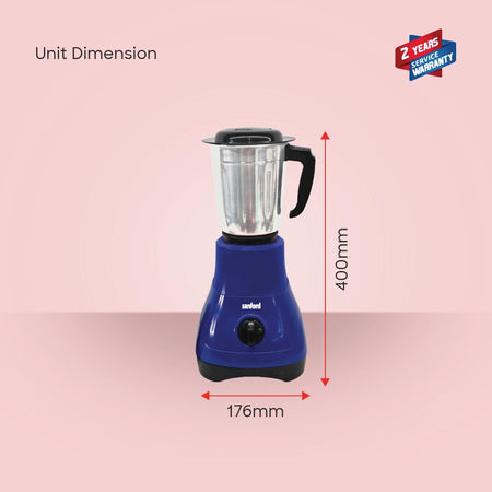 2 in 1 mixer grinder 550W stainless steel jars sanford 6