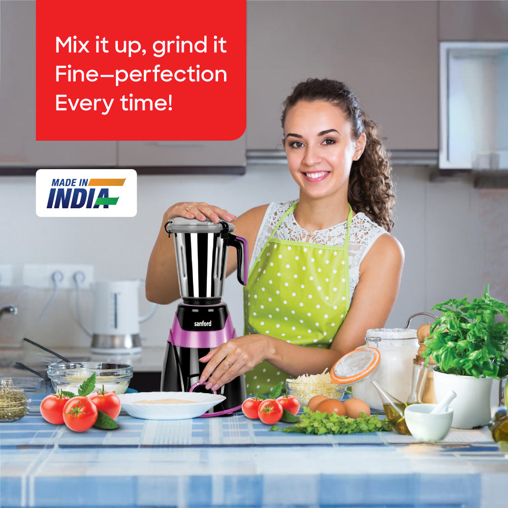 SANFORD 3 IN 1 GRINDER MIXER 800 WATTS 1.5 LITRE (MADE IN INDIA) - buysanford