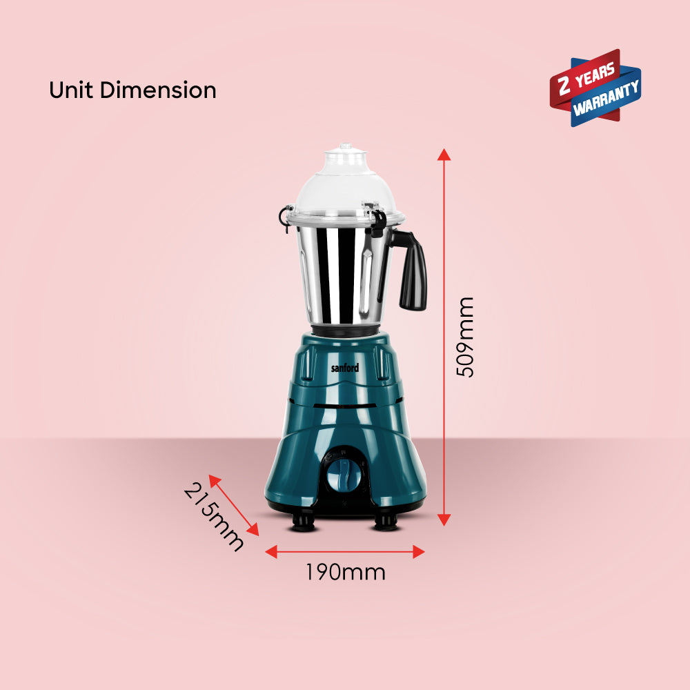 Sanford 3 in 1 Multifunctional Mixer Grinder With Power full 550 Motor | SF5910GM - buysanford