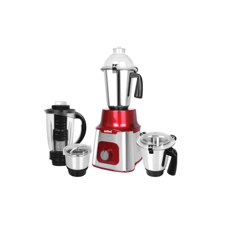 Sanford SF5913GM 5-in-1 Mixer Grinder 1200W UAE - SpinX Grinder with Stainless Steel Body and Juicer Jar - Front View
