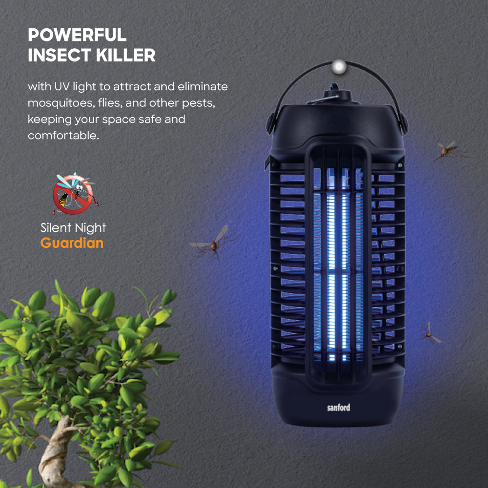 Sanford Electric Mosquito Zapper | 1500V Power | UV High-Attraction Tube | Rust-Resistant | Eco-Friendly & Non-Toxic - buysanford