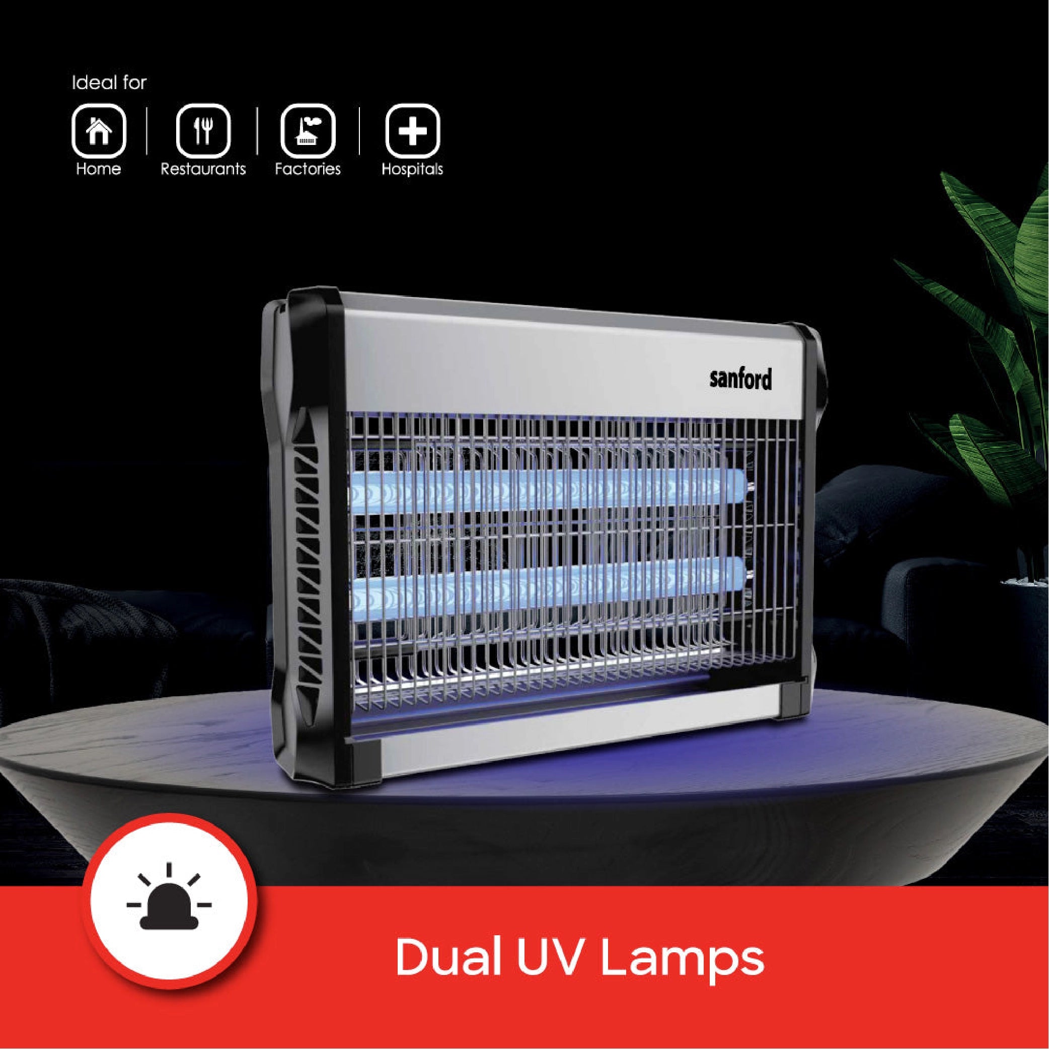 28W insect killer dual UV lamps sanford 4
