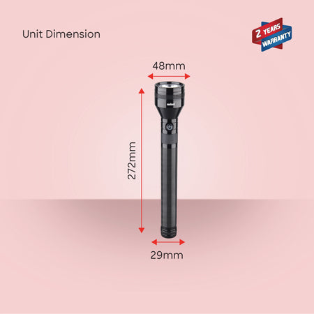hyper bright 10W cree led flashlight 2500m rechargeable torch sanford 6