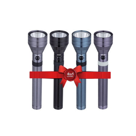 7W hyper bright LED flashlight rechargeable 2800m beam water shock resistant sanford 1
