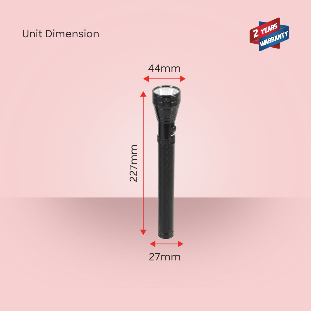 Sanford 3 Pcs SOLDIER BATTALION Series Rechargeable LED FLASH LIGHT | SF6205SLC A - buysanford