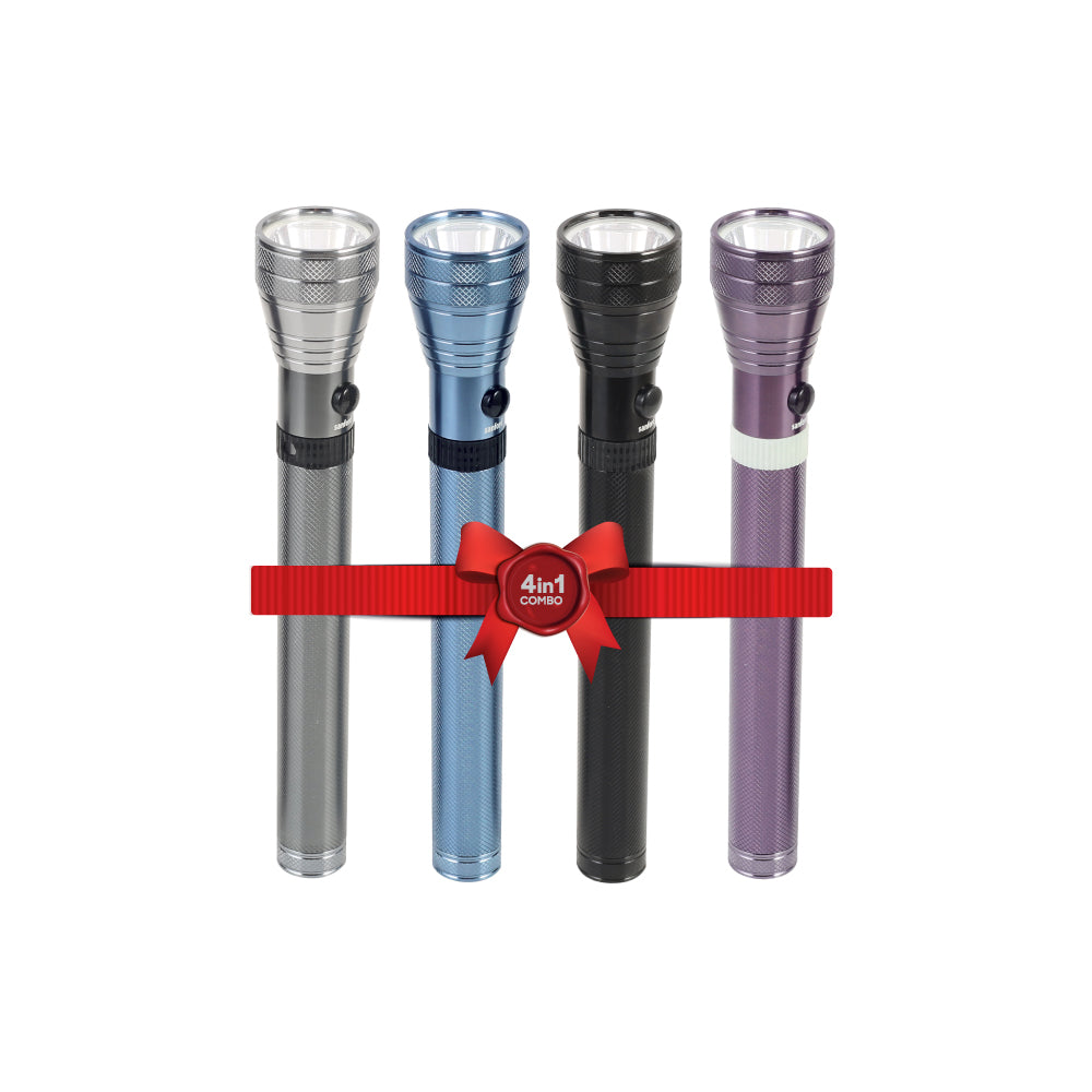 Sanford 5W CREE LED Flashlight | 1800m Beam Distance | 4000mAh Rechargeable | Rugged & Energy-Efficient - buysanford