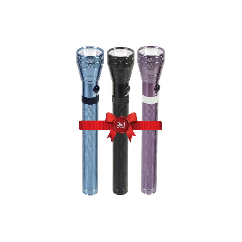 Sanford 5W CREE LED Flashlight | 2200m Beam Range | 580 Lumens | 5000mAh Battery | Waterproof & Shockproof - buysanford