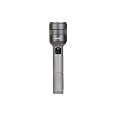 rechargeable flashlight torch zoom 5 mode laser led 8000 lumens 80W sanford 1
