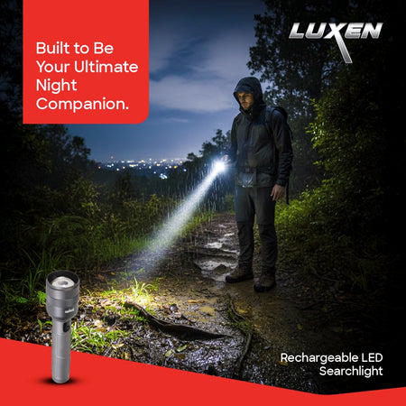 rechargeable flashlight torch zoom 5 mode laser led 8000 lumens 80W sanford 2