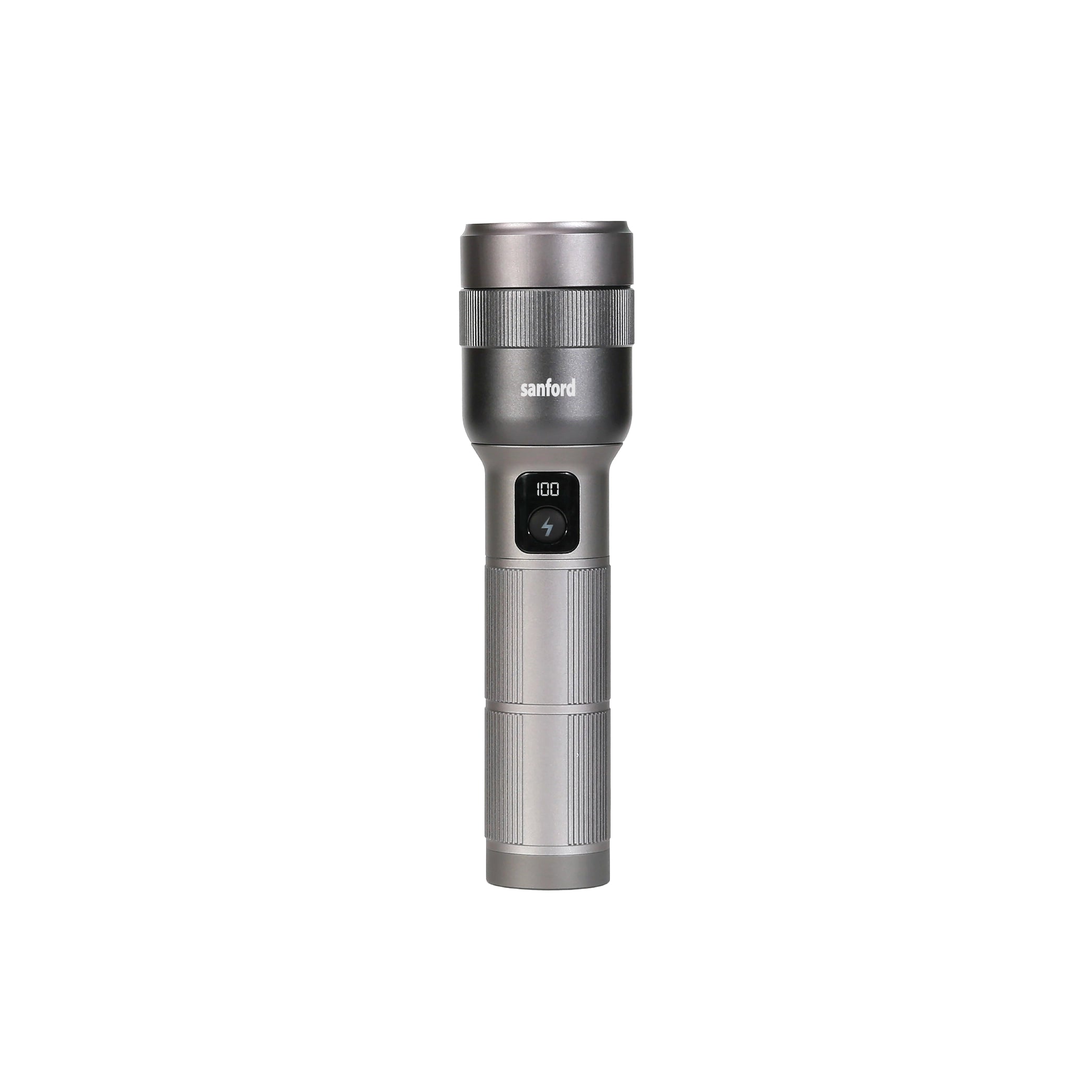 rechargeable flashlight torch zoom 5 mode laser led 7000 lumens 70W sanford 1