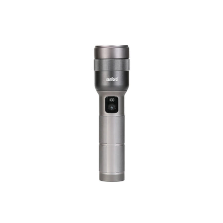 rechargeable flashlight torch zoom 5 mode laser led 7000 lumens 70W sanford 1