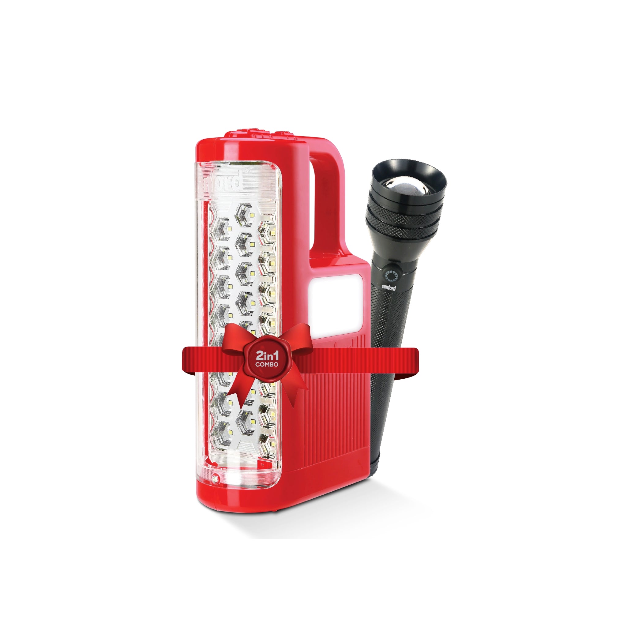 emergency light combo solar led lantern rechargeable laser flashlight sanford 1