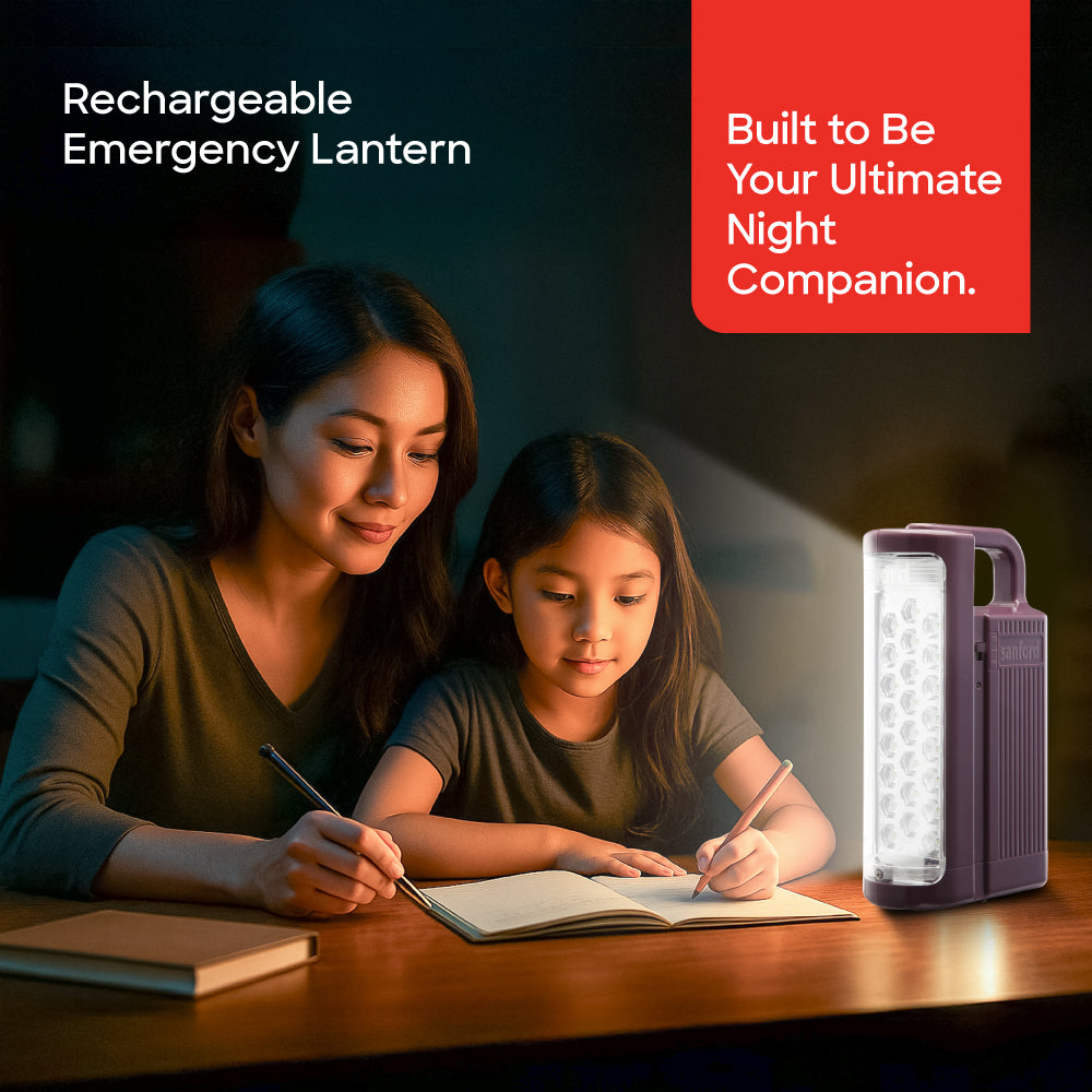 SANFORD RECHARGEABLE LED EMERGENCY COMBO 3 IN 1 (24PCS LED+24PCS LED+24PCS LED) - buysanford