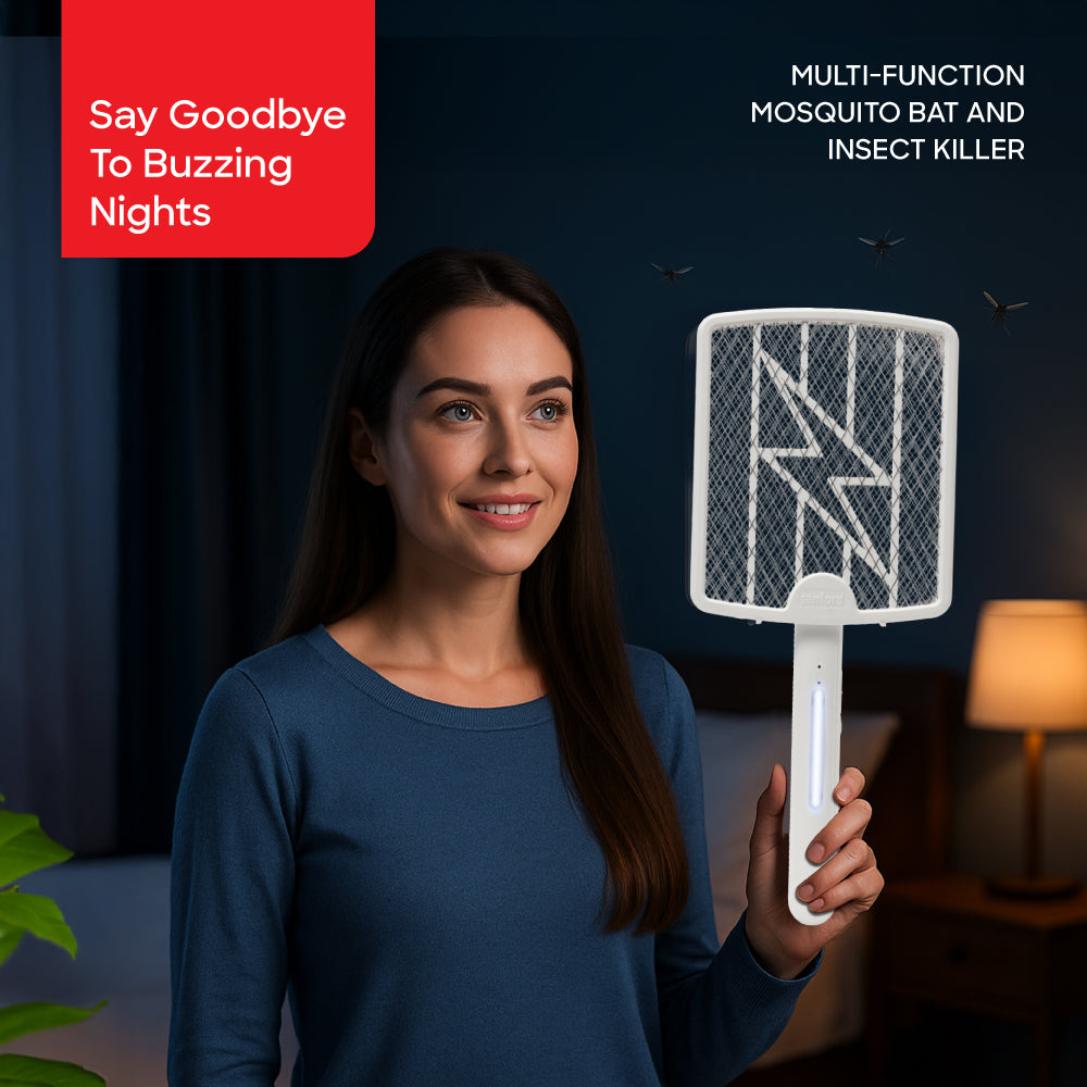 Sanford Foldable Mosquito Bat with 3500V Zapping Power | SF640MK - buysanford