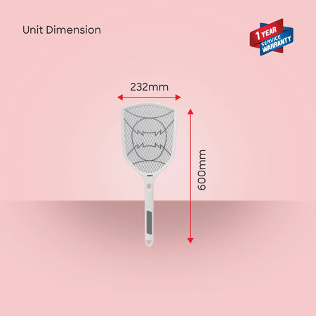 3500V rechargeable mosquito bat usb type c sanford 6
