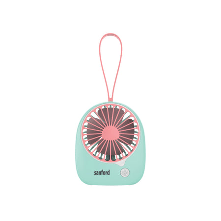 Sanford USB Rechargeable Mini Fan | 3-Speed | Micro-USB Charging | 6-Hour Runtime | Overcharge Protection | Silent Operation - buysanford