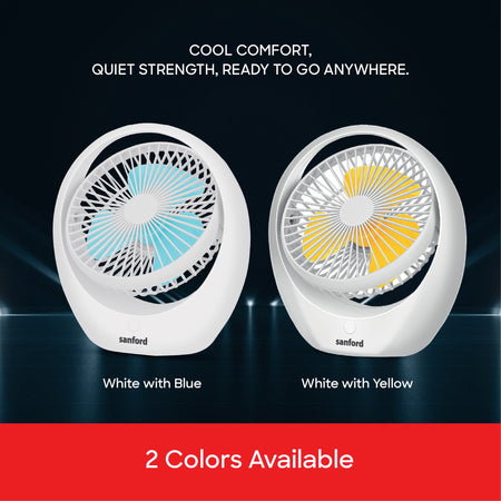 rechargeable fan 2000mah battery 3 speed portable sanford 5