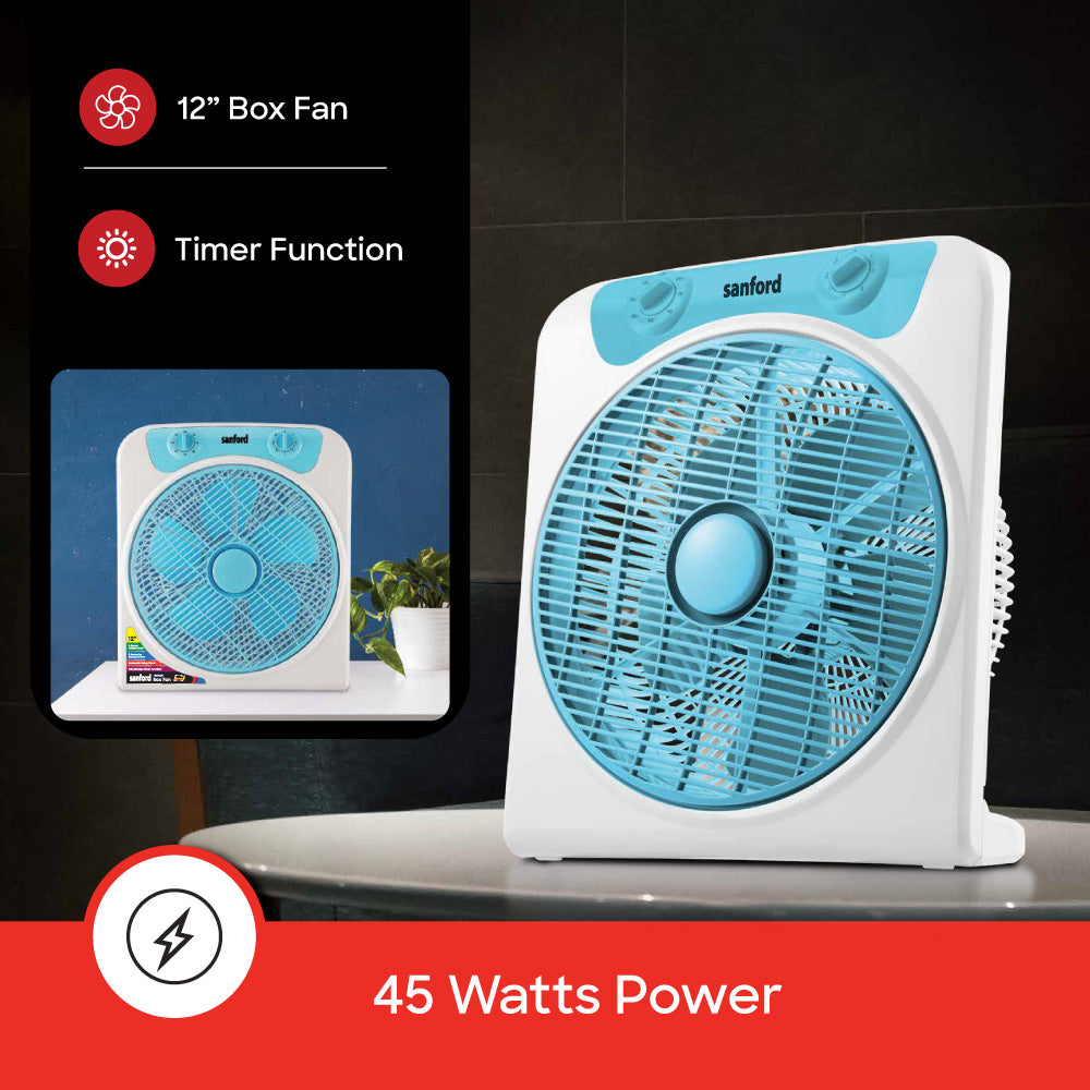 Sanford 12 inch Box Fan | SF6661BFN - buysanford