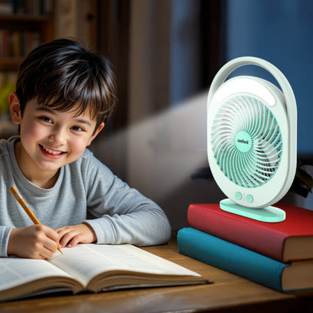 Sanford Rechargeable Fan With Led | SF6662MFN - buysanford