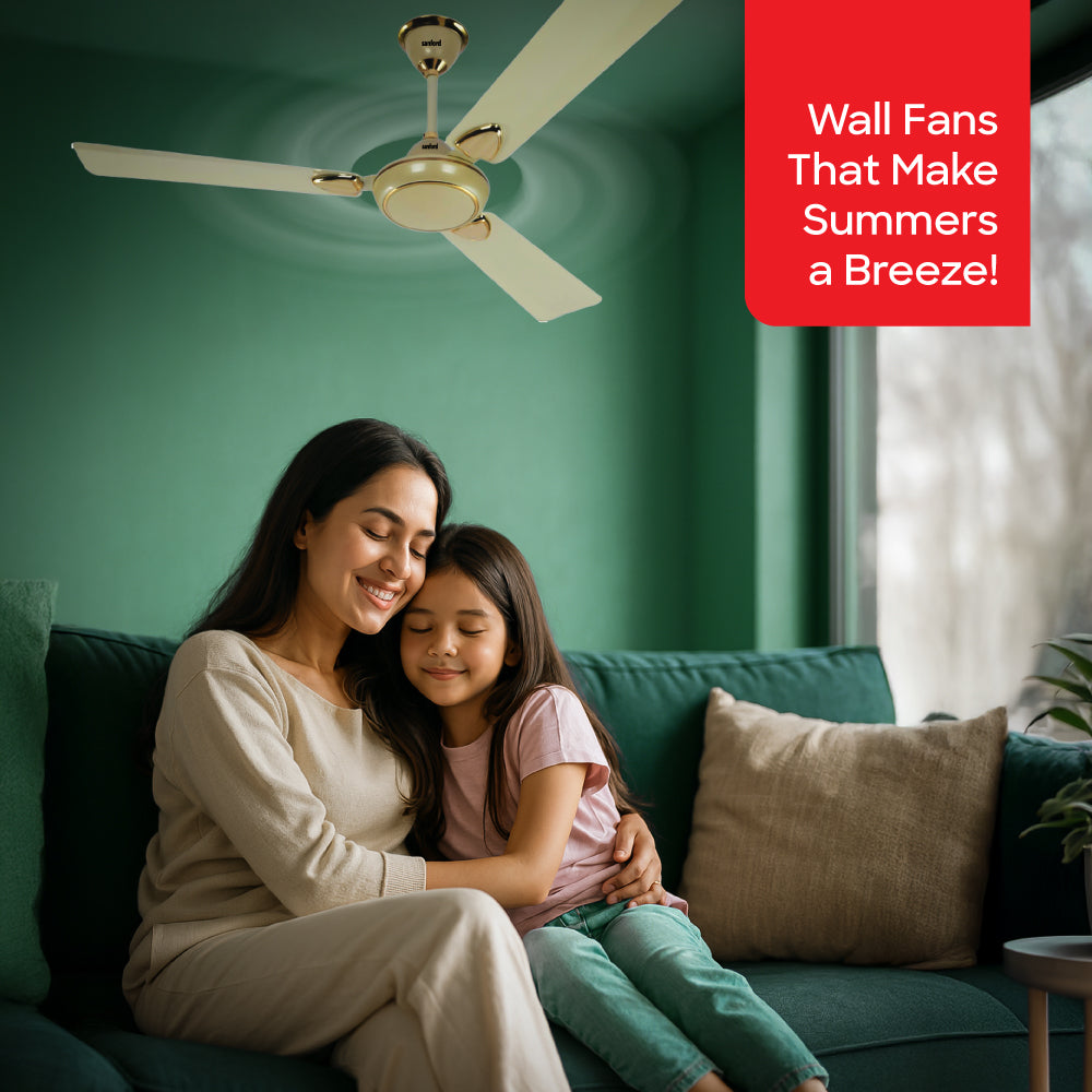 Sanford 80W 56-Inch Ceiling Fan with 1400mm Blades and Copper Motor |  SF6665CFN - buysanford