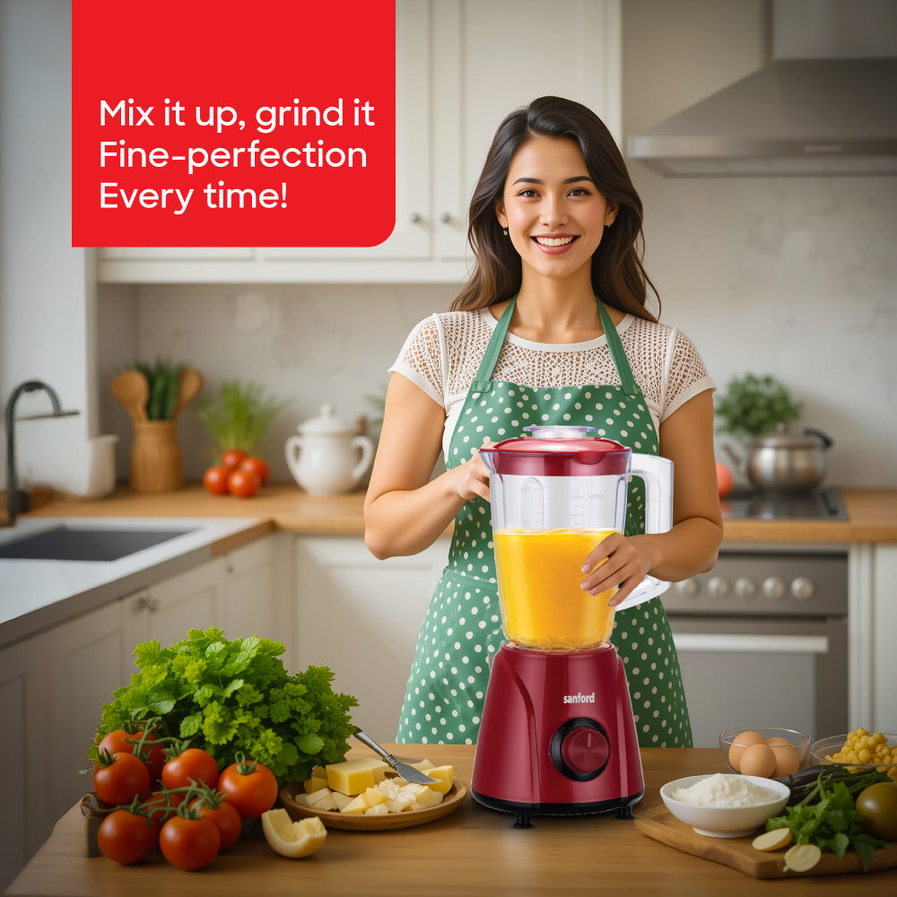 SANFORD 3 IN 1 BLENDER 400 WATTS 1.5 LITRE - buysanford