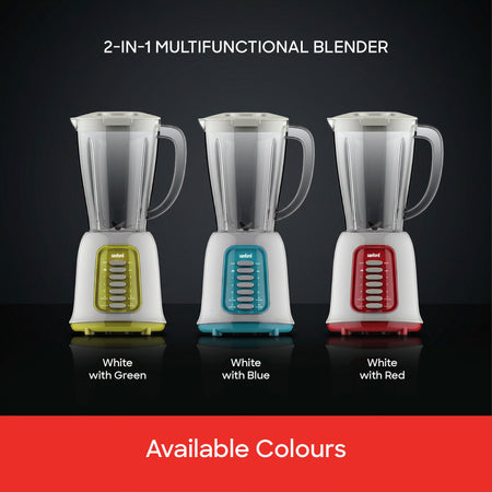 Sanford Blender & Grinder | 1.5L Jar | 150g Mill | 2 Speed + Pulse | 400W Copper Motor | SS Blades - buysanford