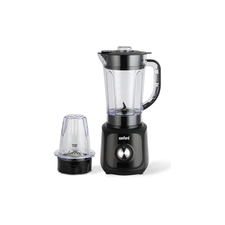 Sanford Heavy-Duty 2-in-1 Blender & Grinder | 1.5L Jar | 50g Mill | 600W Motor | SS Blades | 2-Speed Pulse | Splash-Proof Lid - buysanford