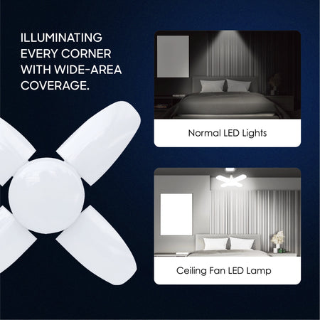 4 leaf ceiling led light modern lighting sanford 5