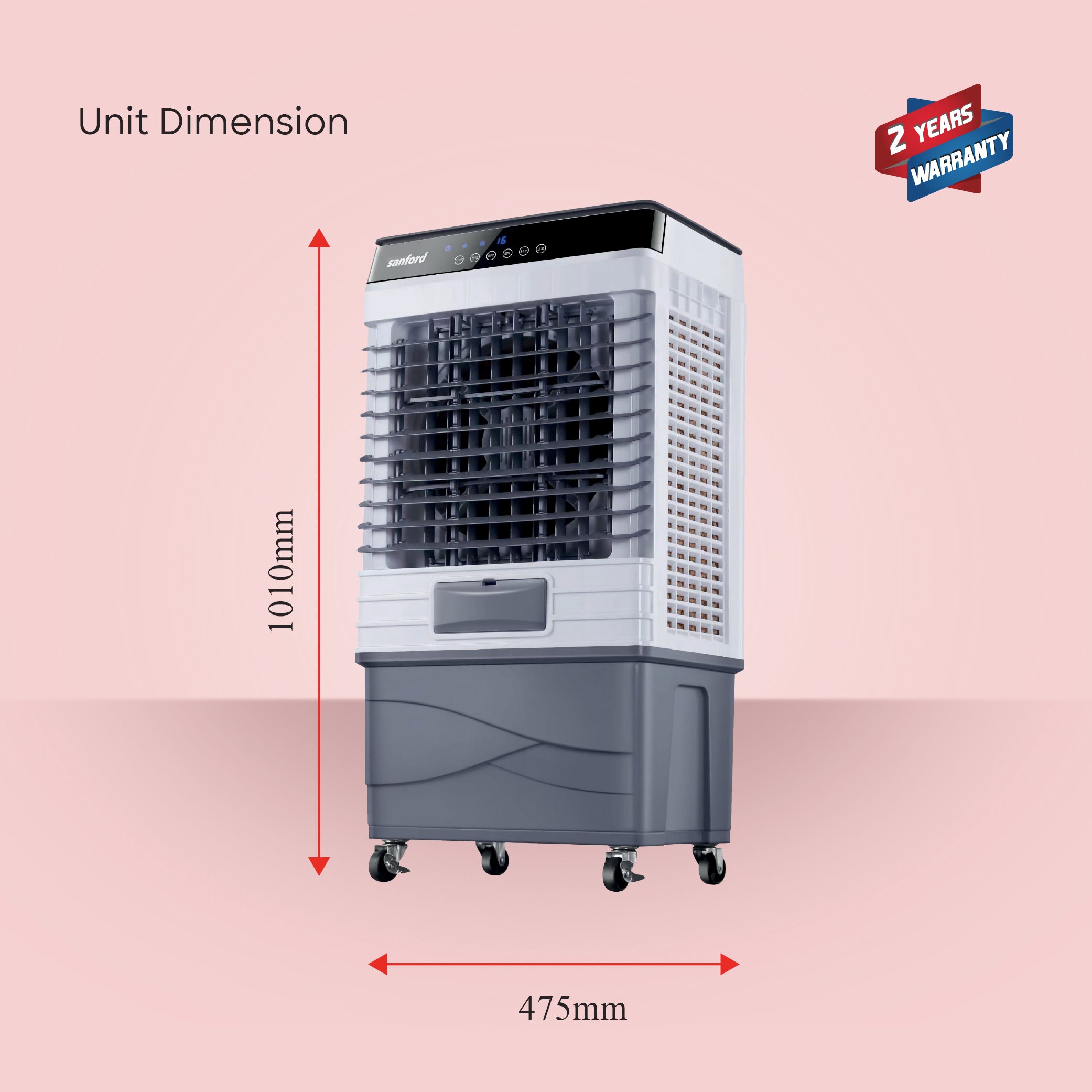 Sanford 3-in-1 Air Cooler | 45L Tank  3-Speed | Copper Motor | Remote Control - buysanford