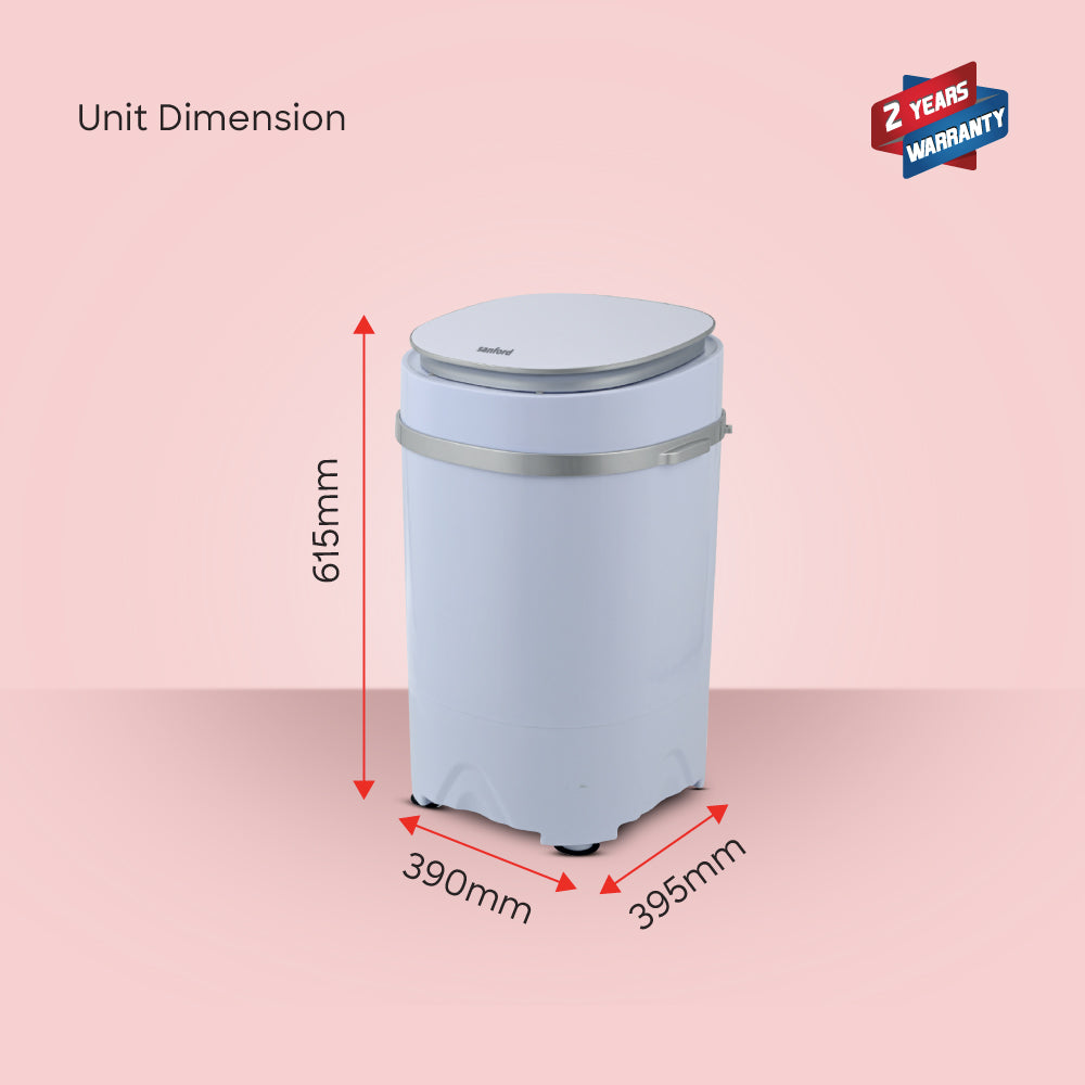Sanford 4 KG Single Tub Semi Automatic Baby  Washing Machine | SF831W - buysanford